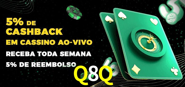 Promoções do cassino ao Vivo Q8Q